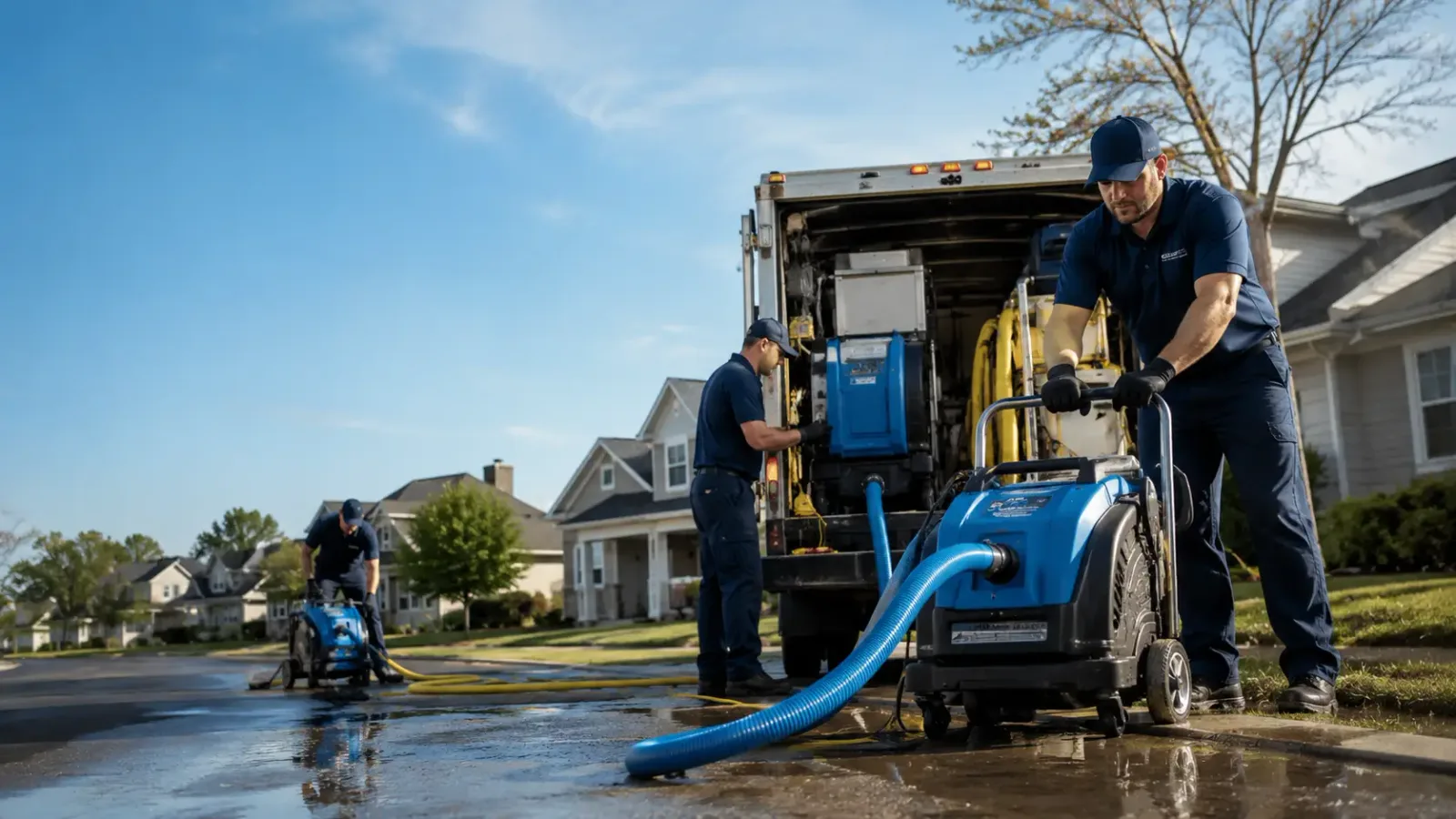 Flood Damage Cleanup in New Straitsville, OH